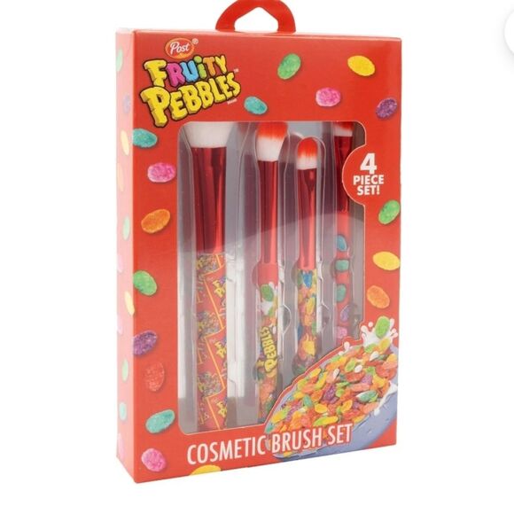 Taste Beauty Fruity Pebbles 4-PC Cosmetic Brush Set - Picture 4 of 5